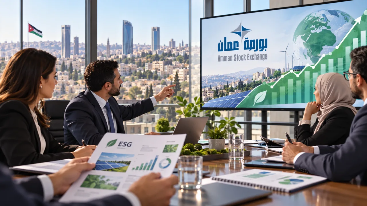 شركات مدرجة في بورصة عمّان تعزز مسيرة الإفصاح المناخي خلال الفترة الاختيارية